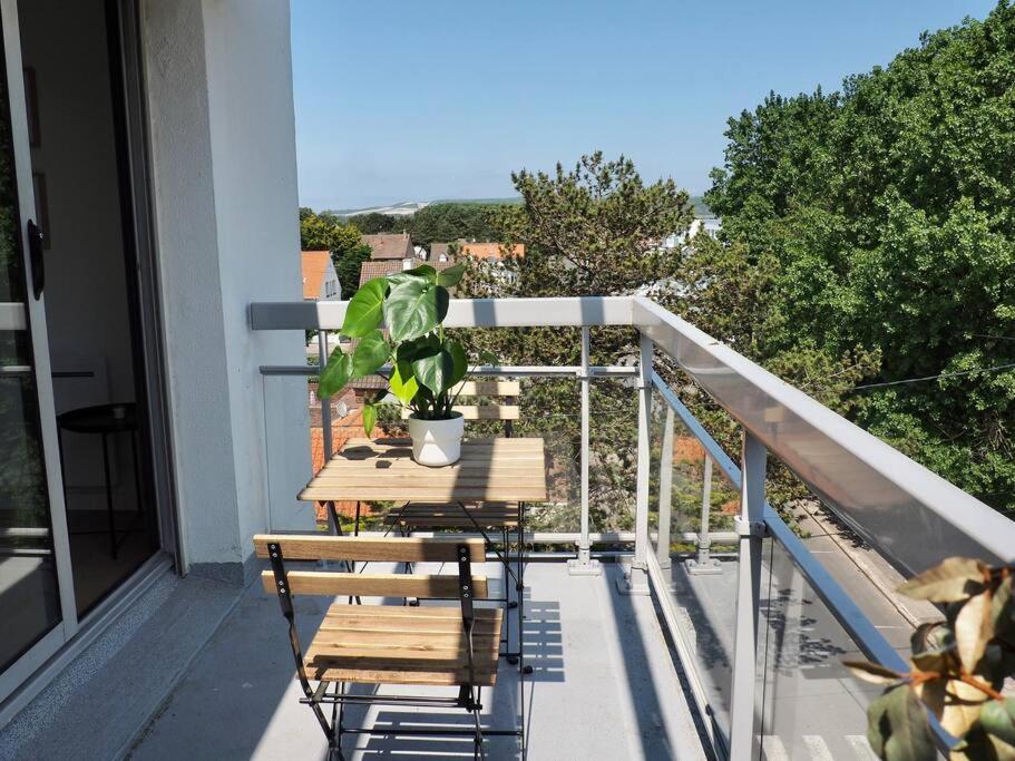 Appart T3 / Parking/Terrasse/Vue Apartment Le Touquet Bagian luar foto